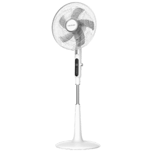EnergySilence 1600 Moskito Ventilateur sur pied avec fonction anti-moustiques, 65 W, minuterie, contrôle tactile et télécommande.Ventilateur sur pied