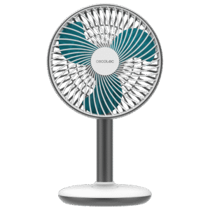 EnergySilence 4000 Portable Desk Ventilateur de table avec batterie de 4000 mAh, contrôle tactile et 4 vitesses.ventilateur de bureau