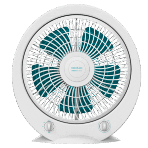 Ventilateur de sol EnergySilence 4500 Power Box de 45 W, 12 pouces, 3 vitesses, minuterie, silencieux, facile à utiliser et sécurité maximale.ventilateur de sol