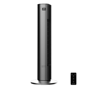 EnergySilence 300 Max Skyline Smart Ventilateur colonne de 45 W et 30” avec 3 vitesses, une télécommande, un écran LED, 3 modes de fonctionnement, une minuterie et oscillation.ventilateur tour