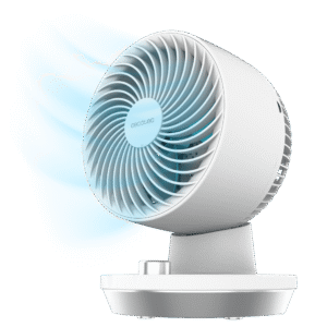 EnergySilence 800 Cyclone Desk Ventilateur de table de 45 W avec oscillation et inclinaison réglable.Ventilateur de table