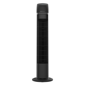 Ventilateur colonne numérique  EnergySilence 8050 SkyLine Smart avec 3 vitesses, 3 modes, minuterie jusqu'à 7,5 h, silencieux, moteur en cuivre, 50 W, noir.Ventilateur colonne
