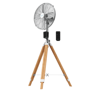Ventilateur trépied EnergySilence 1600 Woody Smart. 4 pales, 16"Ventilateurs trépied