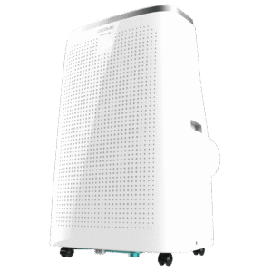 Climatiseur portatif Force Clima 14500 Cold&Warm. 14000 BTU, pompe à chaleur, 3 vitesses, 5 modes, écran LED, minuterie 24 h, triple système de sécurité et et 1480 W.Climatiseur mobile portable silencieux