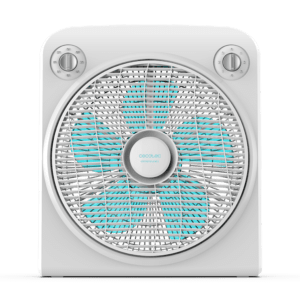 Ventilateur de sol EnergySilence 6000 PowerBox. 5 pales. 50 W. 3 vitesses. Moteur en cuivre avec grille rotative. Minuterie de 2 hVentilateur de plafond
