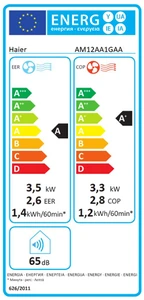 CLIMATISEUR MOBILE Haier 12KBTU Blanc