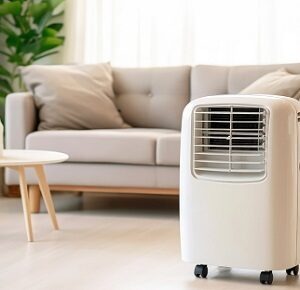 CLIMATISEUR MOBILE Haier 12KBTU Blanc