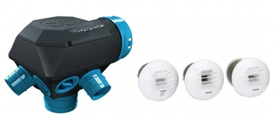 VENTILATEUR GENERIQUE VMC simple flux hygroréglable - Kit piles HYGROCOSY - Jusqu'à 6 sanitaires - Hauteur: 26 VENTILATEUR GENERIQUE VMC simple flux hygroréglable - Kit piles HYGROCOSY - Jusqu'à 6 sanitaires - Hauteur: 26