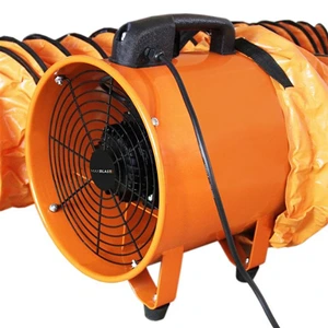 VENTILATEUR MonsterShop Ventilateur Industriel 300mm 550W avec conduit de 12m VENTILATEUR MonsterShop Ventilateur Industriel 300mm 550W avec conduit de 12m