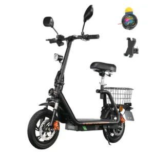 TWOFISH Trottinette Électrique Moteur 500W, Batterie 48V 13Ah Autonomie 40km, Opones 12