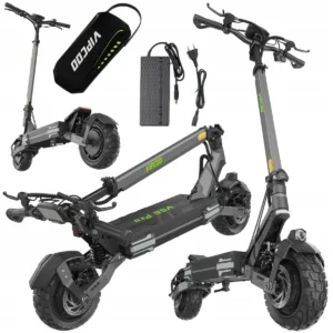 Trottinette VIPCOO VS6 PRO Pliable 2400W 57km/h 48V 20.8Ah Autonomie 90km NFC