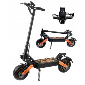 Bogist Trottinette électrique - Double moteurs 2400W - batterie 48V 15.6Ah - autonomie 80KM