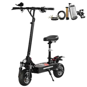 Trottinette BOYUEDA Q7 Pro 3200W double moteur 52V 19Ah 70km/h autonomie 70km pliable