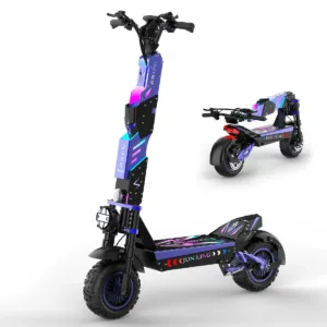 JUNLING Trottinette électrique Adults JL80 Moteur 6000W 60V/30AH